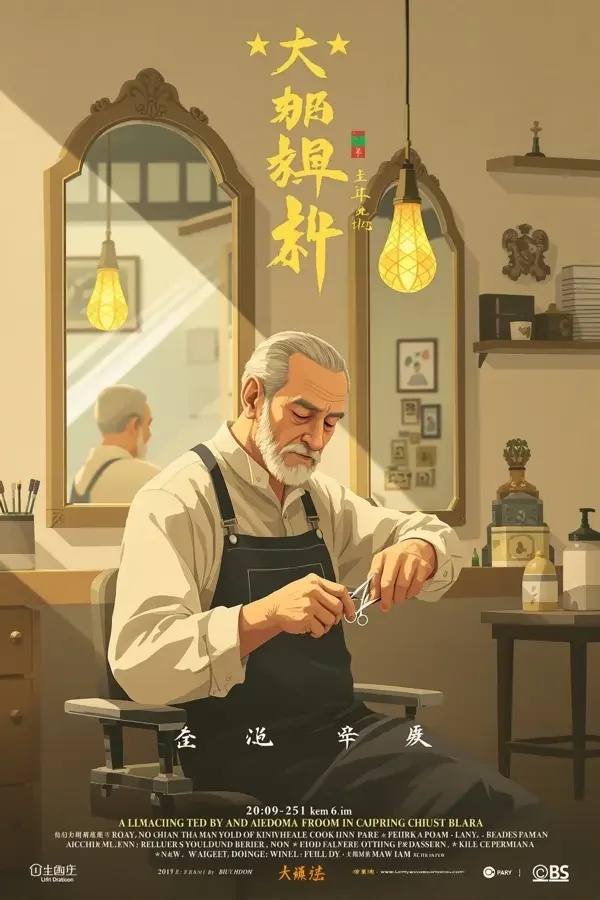 老街理发店 海报